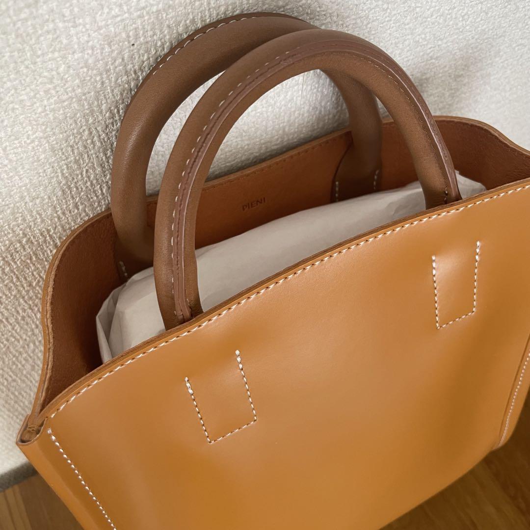 最終値引き♡新品未使用 PIENI トートバッグ S カラー：CARAMELLI