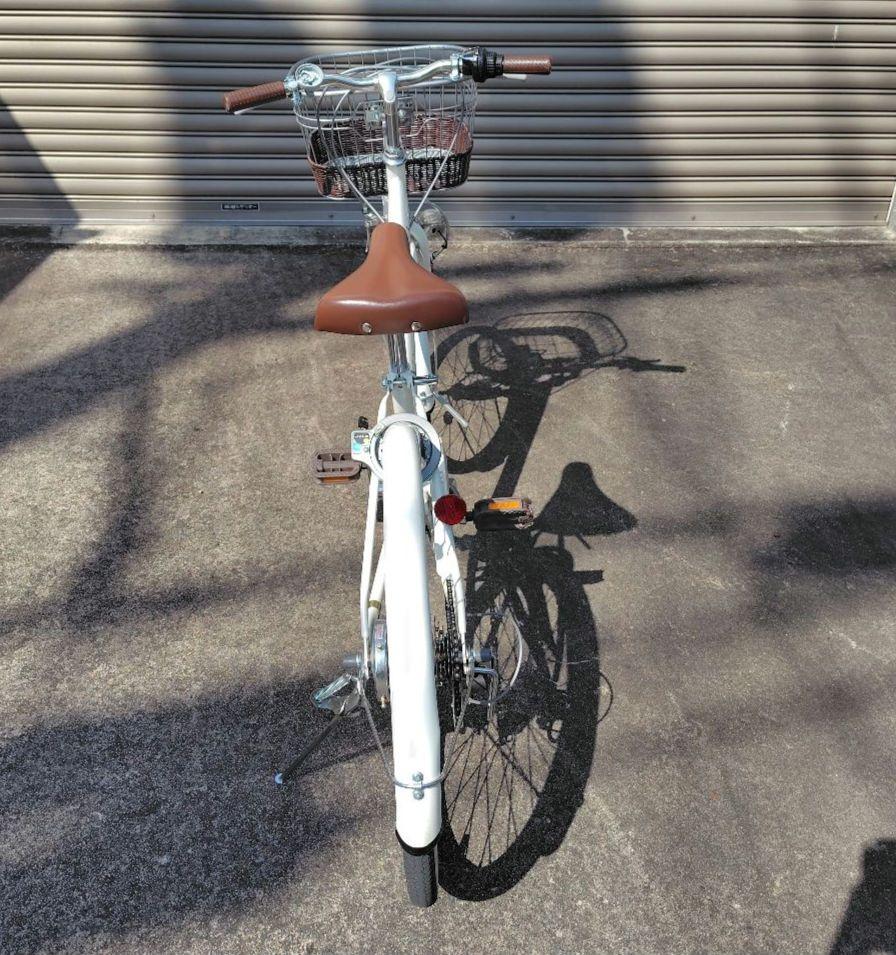 美品 ベル新品 あさひ自転車 シティサイクル24 直接引取可 ガレージ保管