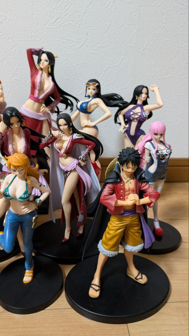 ワンピース フィギュア ONEPIECE ルフィ ハンコック ナミ　まとめ売り ワンピース ナミ ハンコック セクシーフィギュア まとめ売り