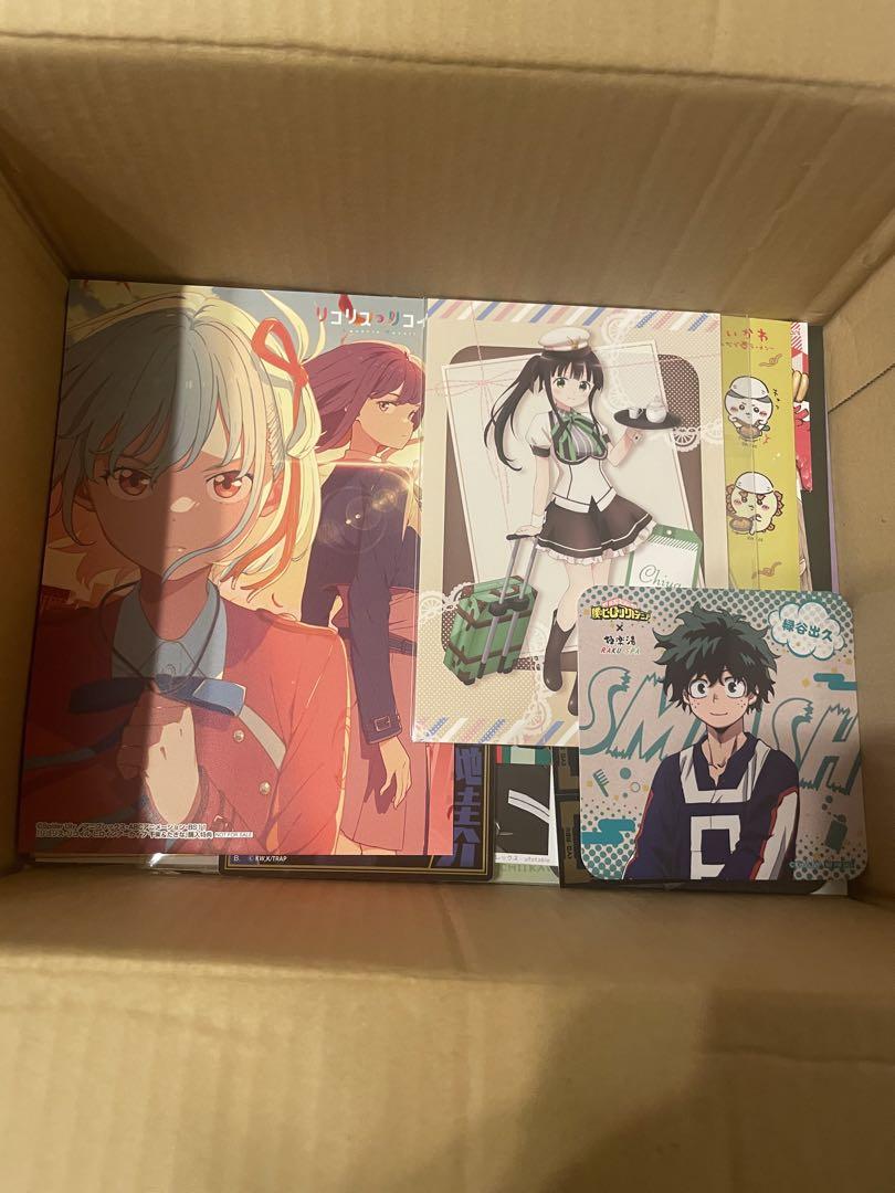 アニメグッズ　ノンジャンル　紙類、薄物 まとめ売り　500点 アニメグッズ ノンジャンル 紙類 薄物 紙雑貨 大量 まとめ売り