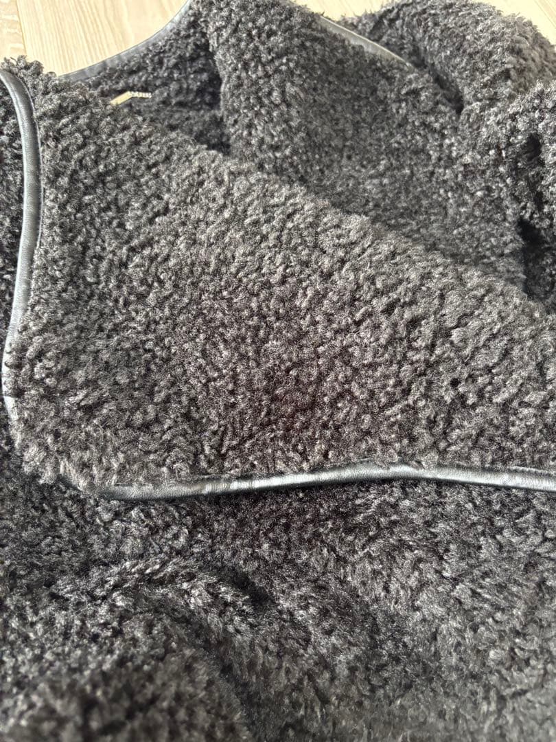 セルフォード バリエーションショートコート プードルコート ボア ブラック セルフォード バリエーションショートコート プードルコート ボア ブラック