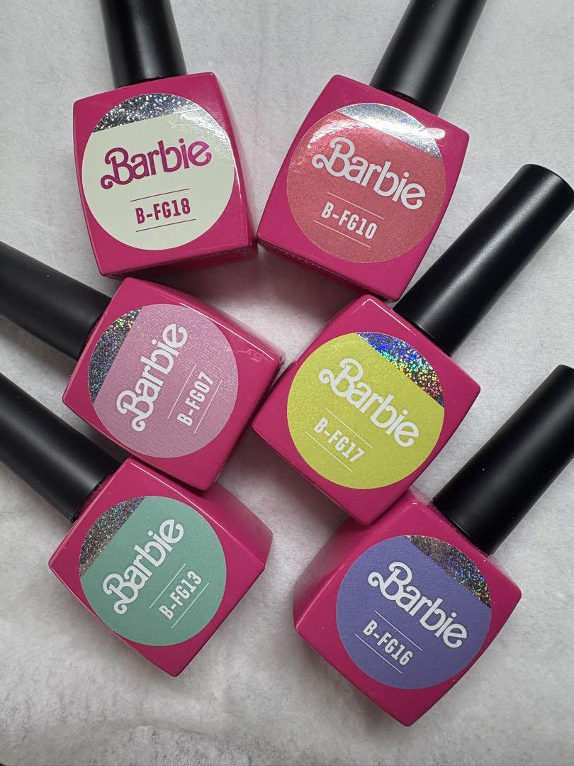 バービー Barbie クリスタルフラッシュジェル 6本セット