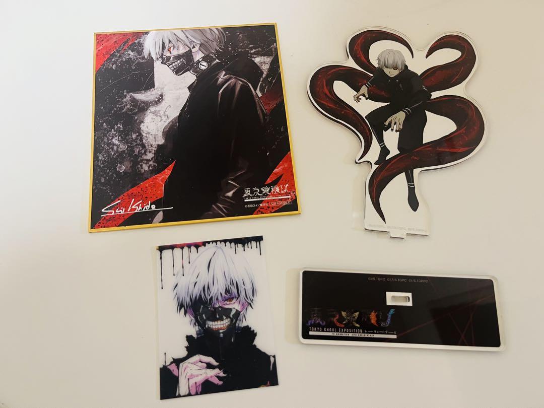 東京喰種EX. 金木研（アクリルスタンド、ミニ色紙、レンチキュラーカード）