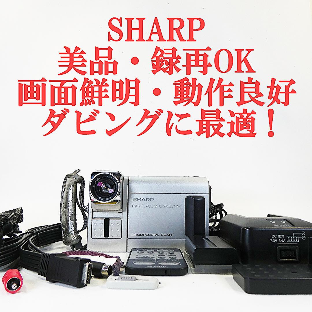 動作良好 シャープ VL-PD1 MiniDV ビデオカメラ デジタル