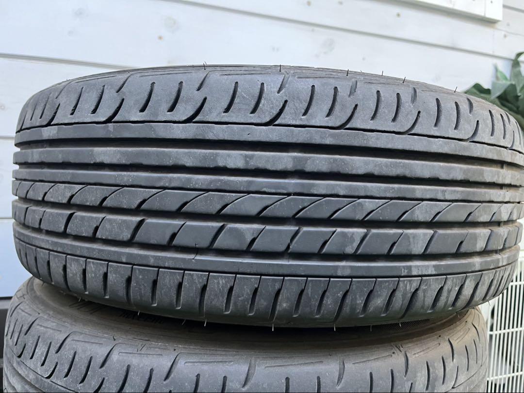 ハイエース 100系 200系 プラド純正215/60/R17 4本セット 6穴