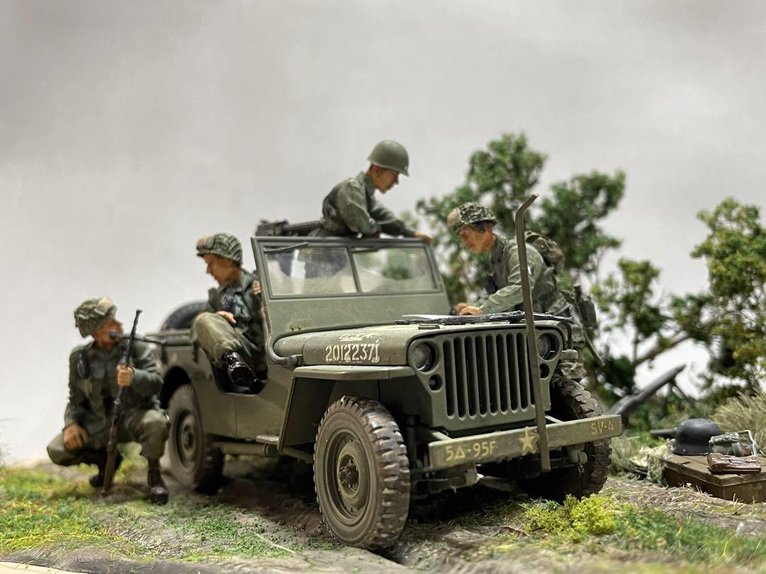 依頼作品】1/35 USジープと101空挺部隊