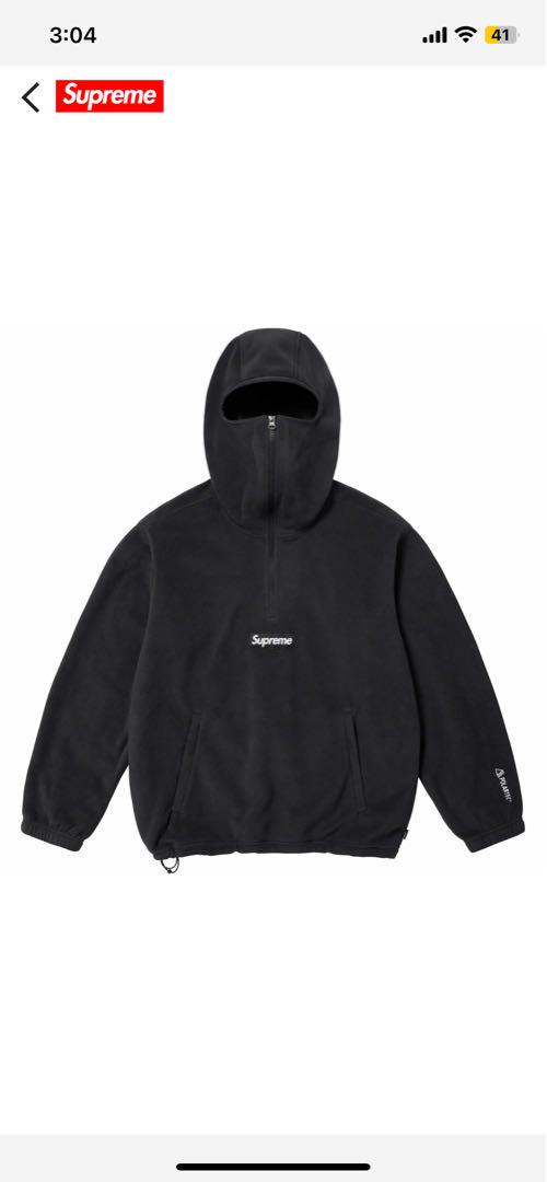 supreme facemask Half Zip Sサイズ