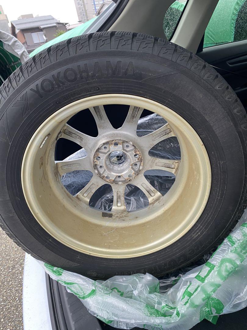 1シーズン使用　着払い　スタッドレス 4本セット IG60 215 60R 16