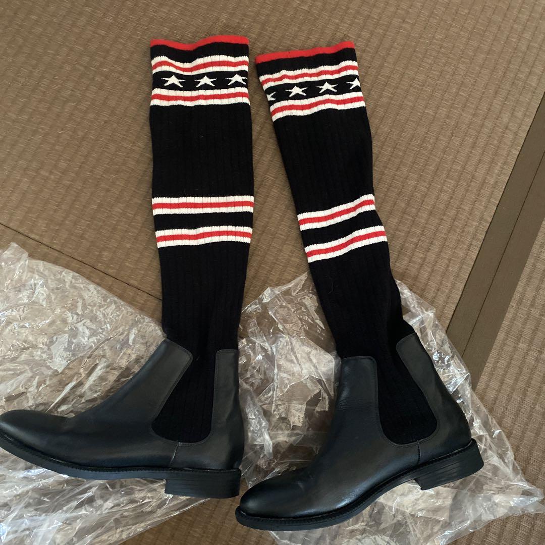 ★お値下げ終了★ ニット　ブーツ　　37 美品