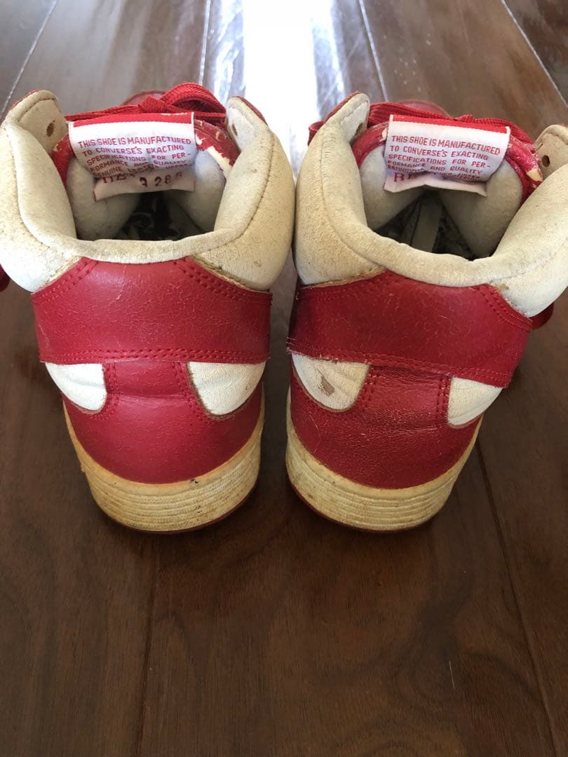 CONVERSE 限定WEAPON CLASSIC HI レッド 27cm