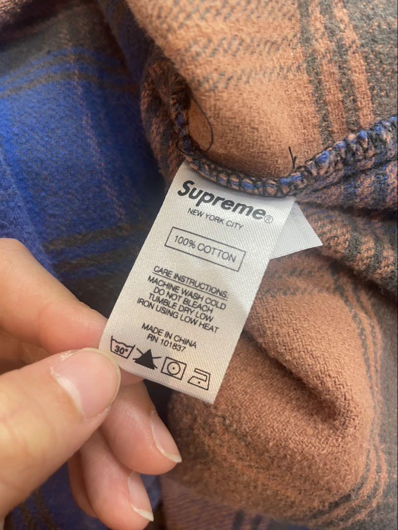 supreme - Heavyweight Flannel Shirt