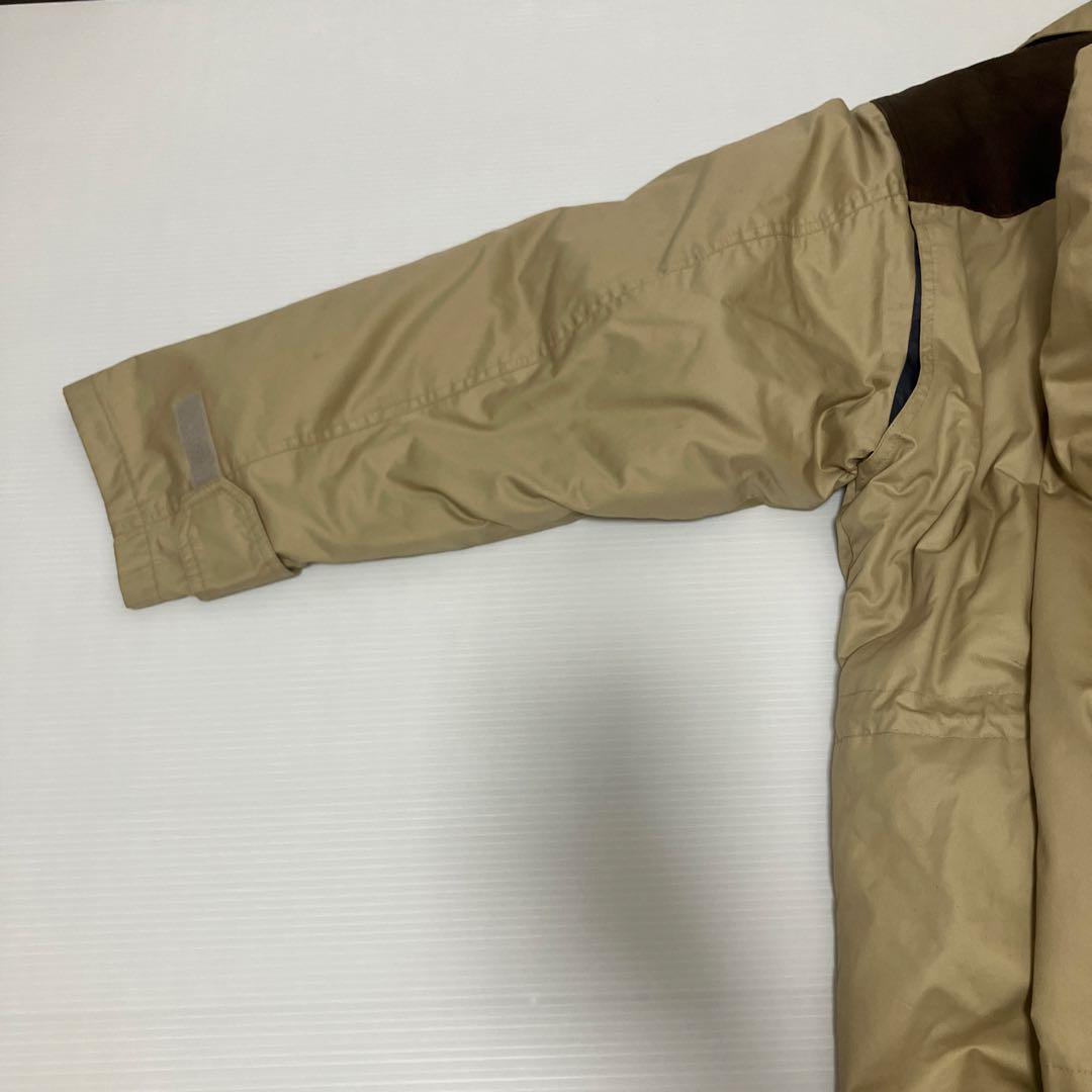 TENSON テンソン　ダウンジャケット　インナー付きレザー切替JKT M