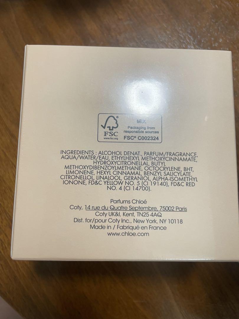 Chloe クロエ 　EDP　50mL　オードパルファム　EP／SP