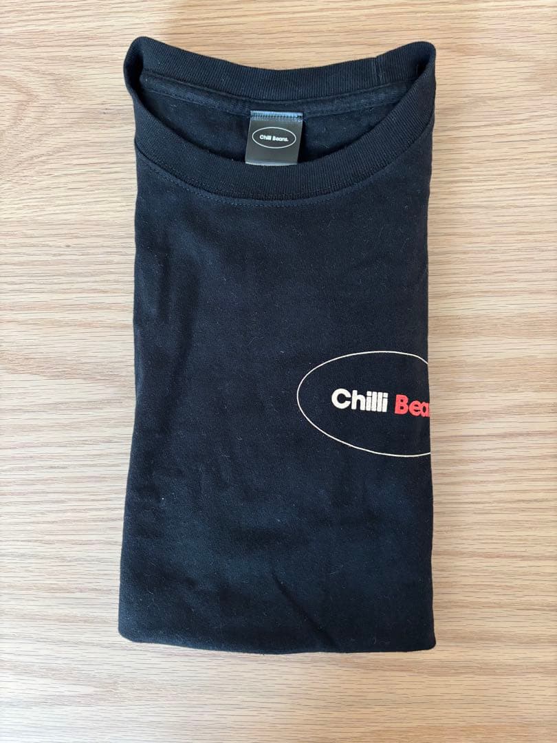 Chilli Beans. 　チリビーンズ　Tシャツ、タオル　他グッズまとめ売り チリビ Tシャツ Lサイズ タオル Chili Beans. チリビーンズ