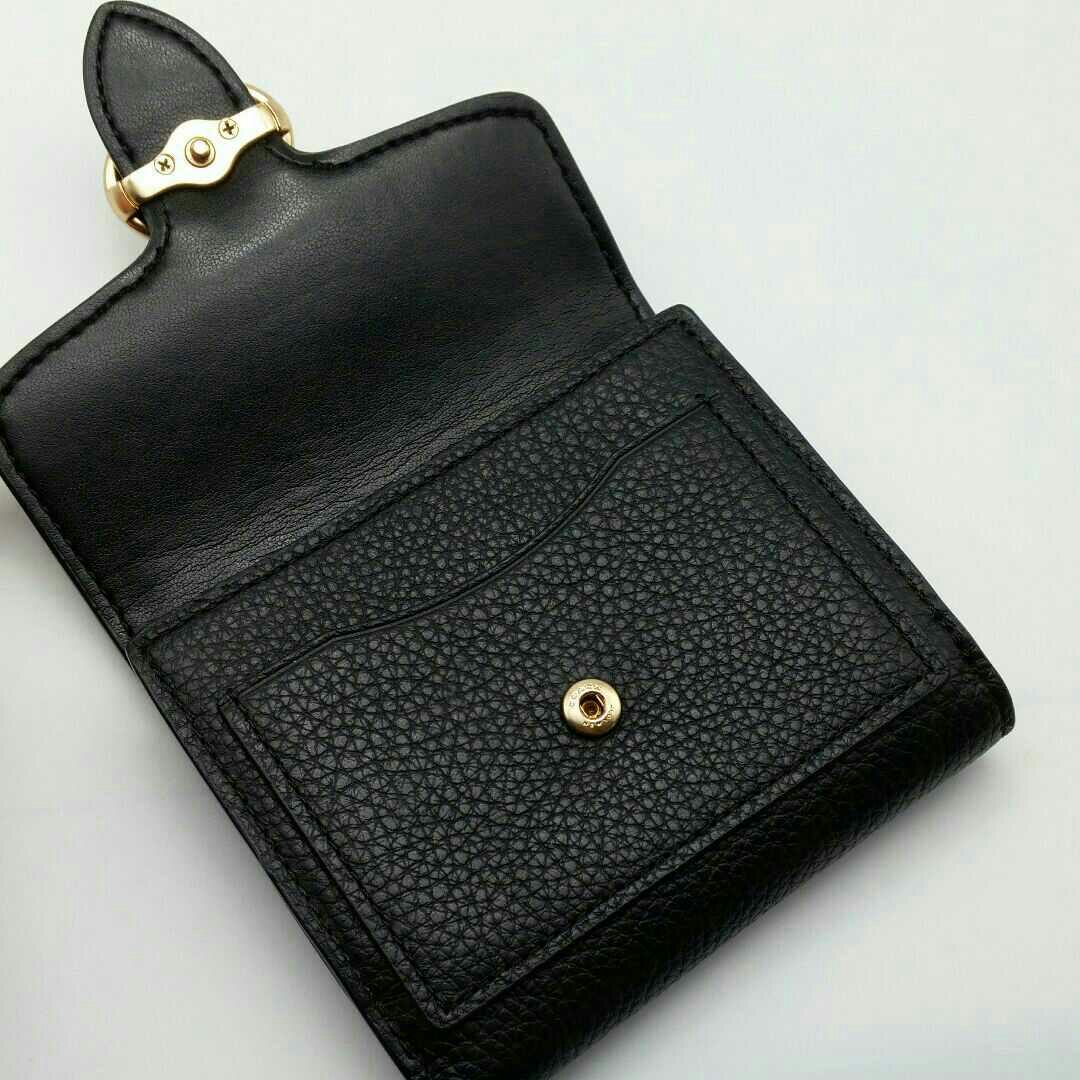 定番人気SALE 超最新作 COACH 折り財布 新品 ブラック レザー レディース QK12x-m27504960044 新作在庫あ