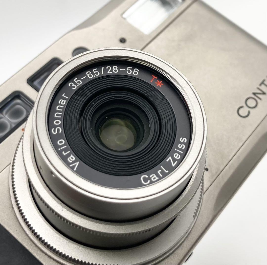 完動品 美品】CONTAX T VS データバック付 Sonnar 取説付き