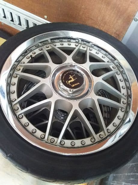 ホイール ワイザー 旧車 GX71 よーよ1/64 GX71 クレスタ改 2台セットSSR