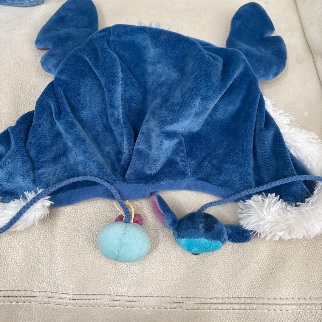 ディズニーリゾートスティッチキャップ-パペットぬいぐるみのセット