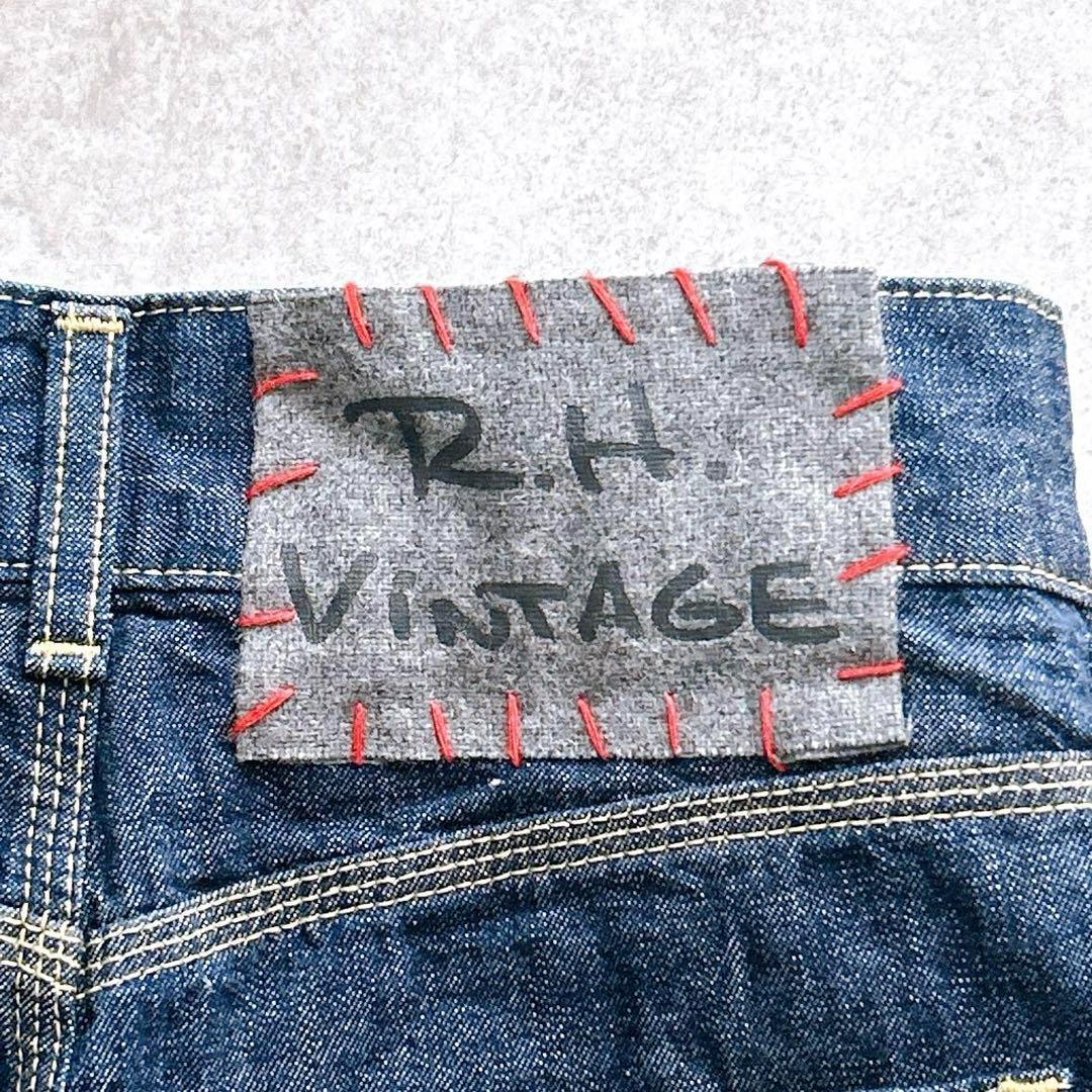極美品✨ RH vintage オーガニック ハイウエスト デニムパンツ