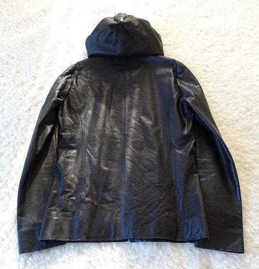 WJK CARPEDIEM レザーパーカー WJK CARPEDIEM レザーパーカー