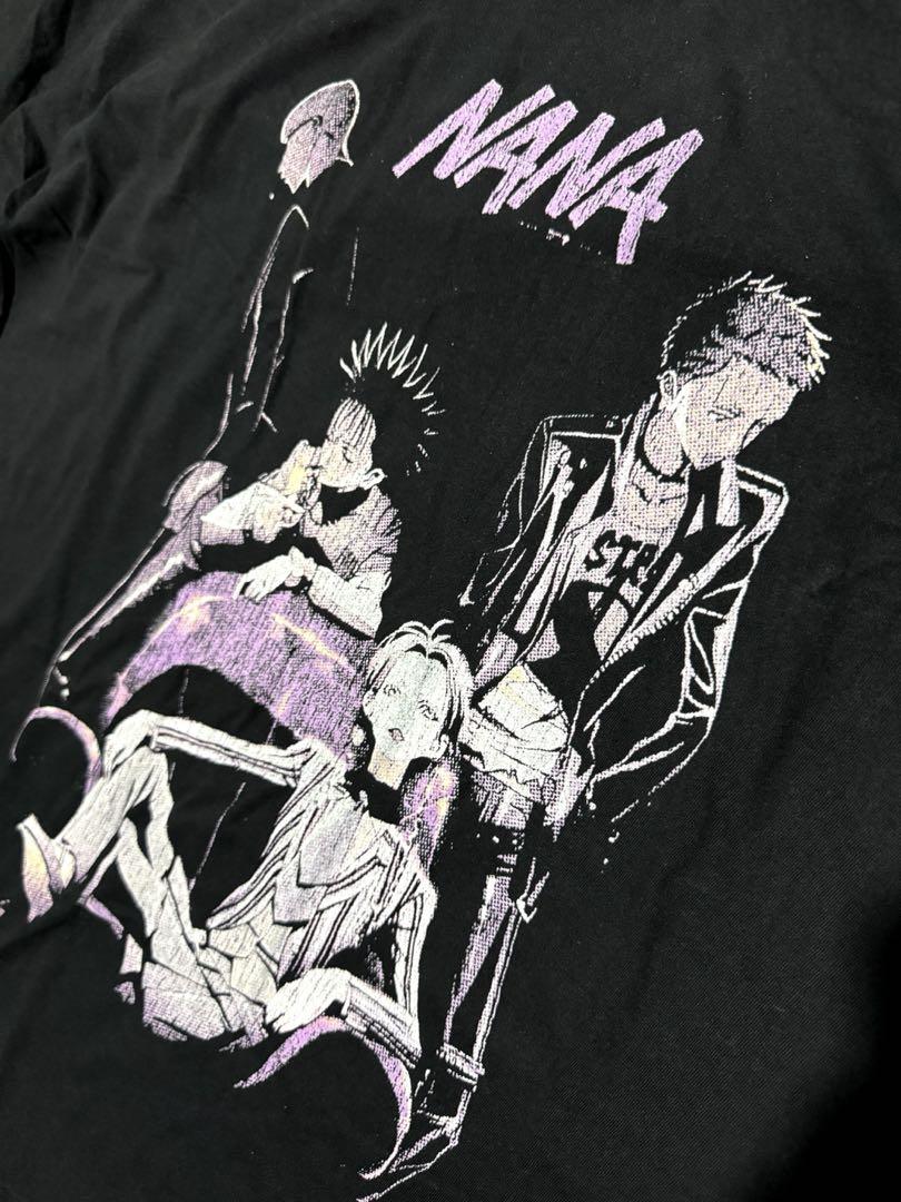 00s NANA 矢沢あい　アニメTシャツ XLサイズ 矢沢あい描き下ろしのナナをデザイン！ ユニクロ「UT」コラボT