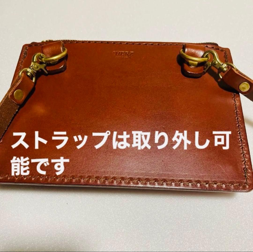 HERZ ヘルツ さんぽシェット 本革 ショルダーバッグ 最終お値下げ