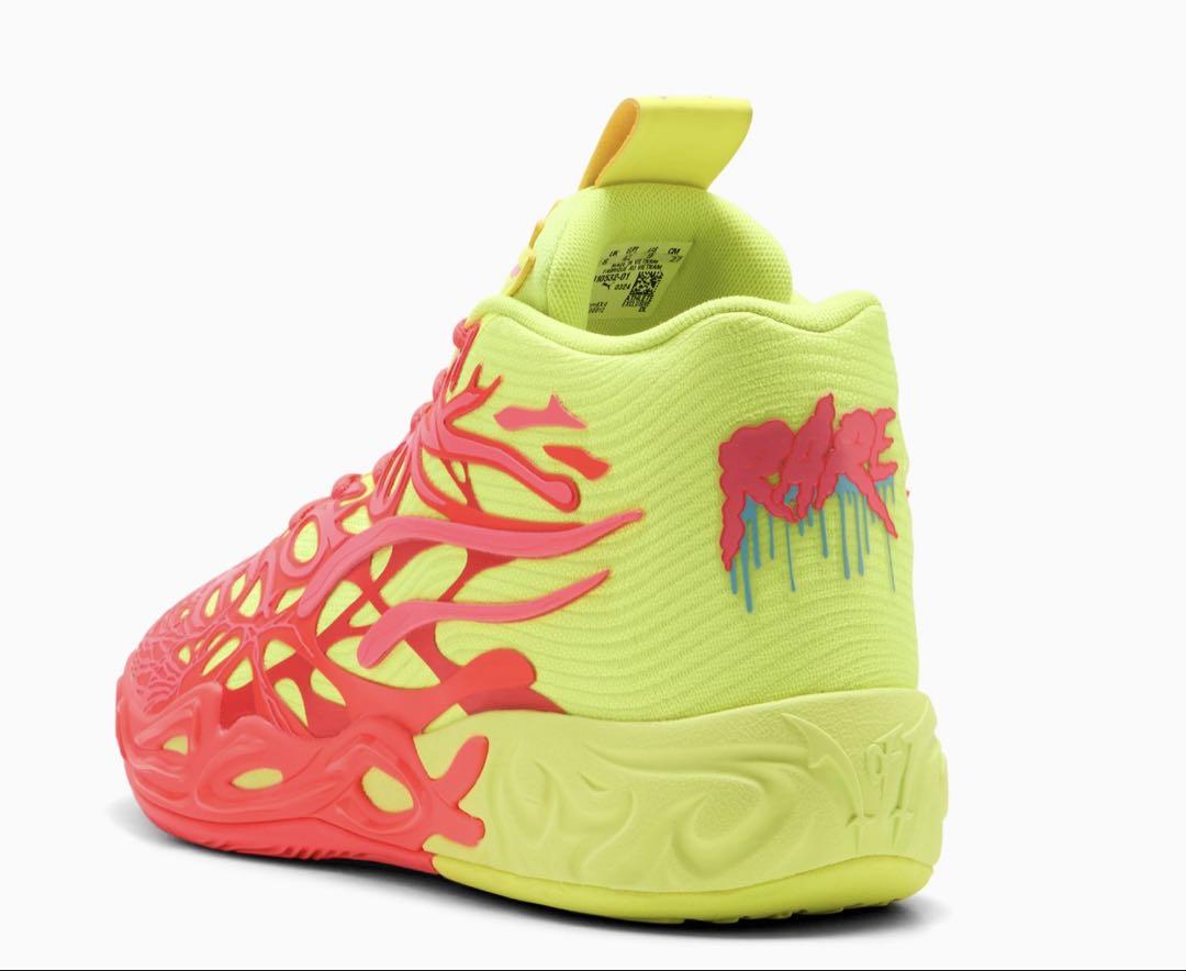 新品PUMA MB.04 1 LOVE pink-yellow 27.5cm