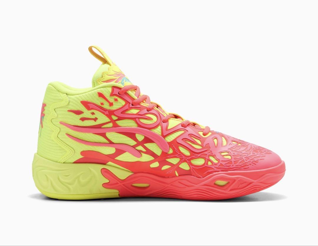 新品PUMA MB.04 1 LOVE pink-yellow 27.5cm