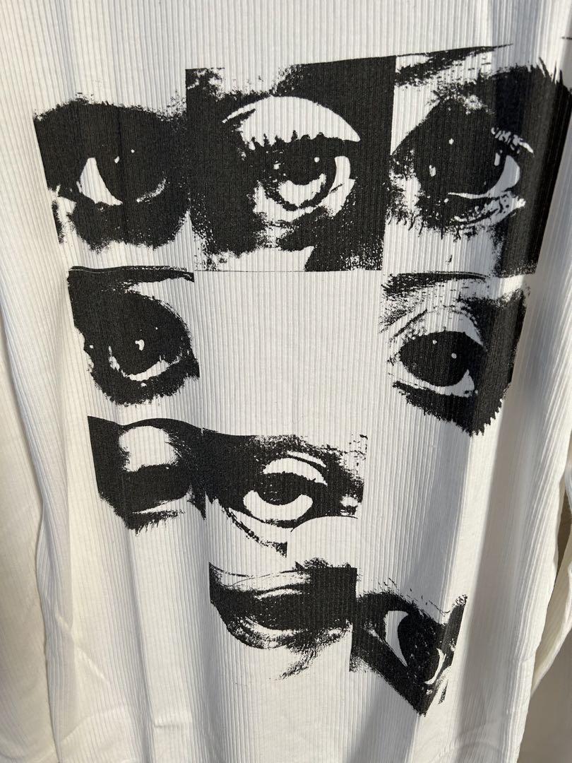 YOHJI YAMAMOTO EYE print カットソー