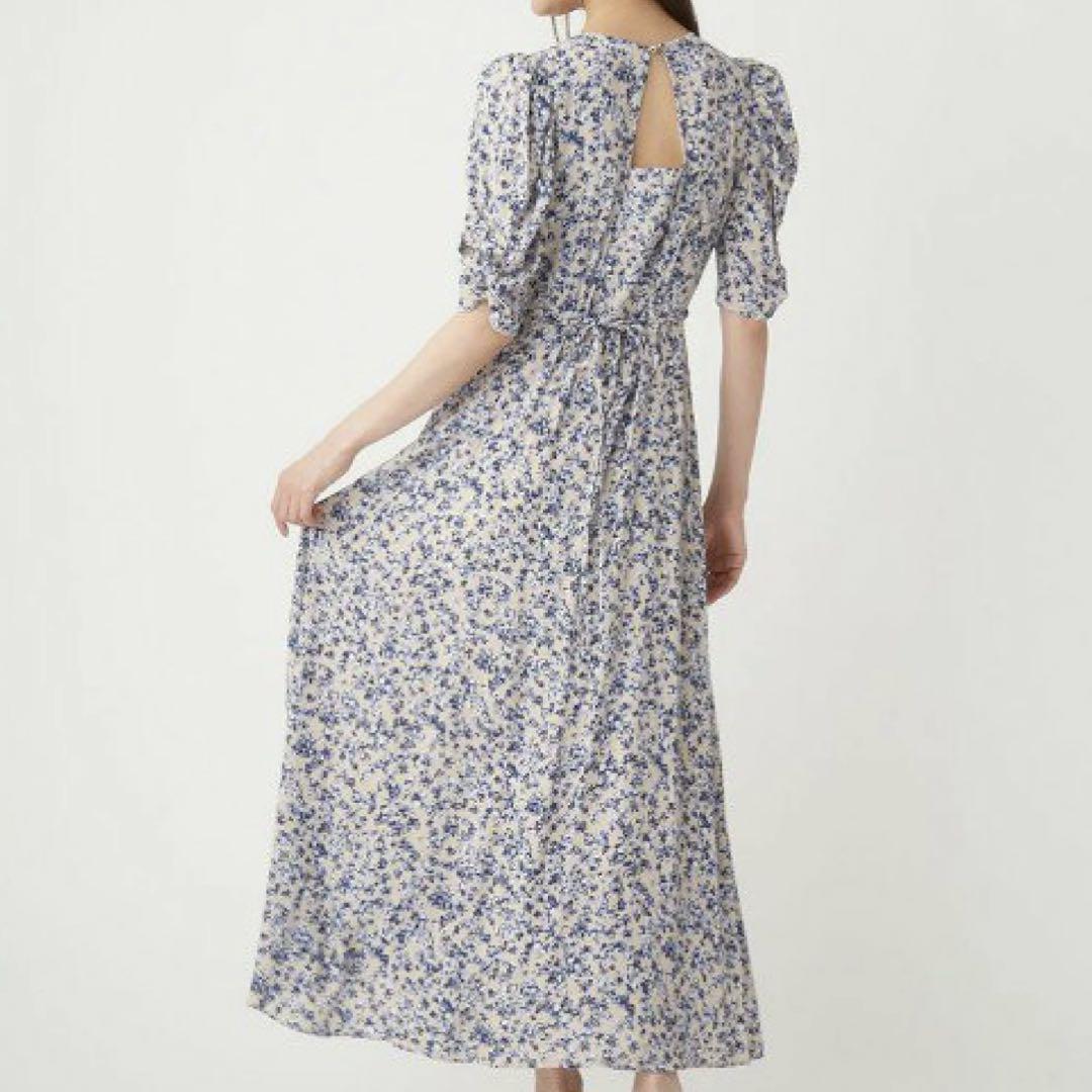 新品 フレイアイディー ヴィスコースフラワーカシュクールワンピース