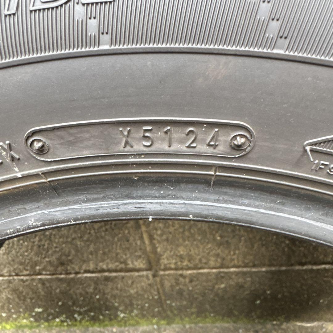 DUNLOP 185/65R15 2本　　24年製　中古品