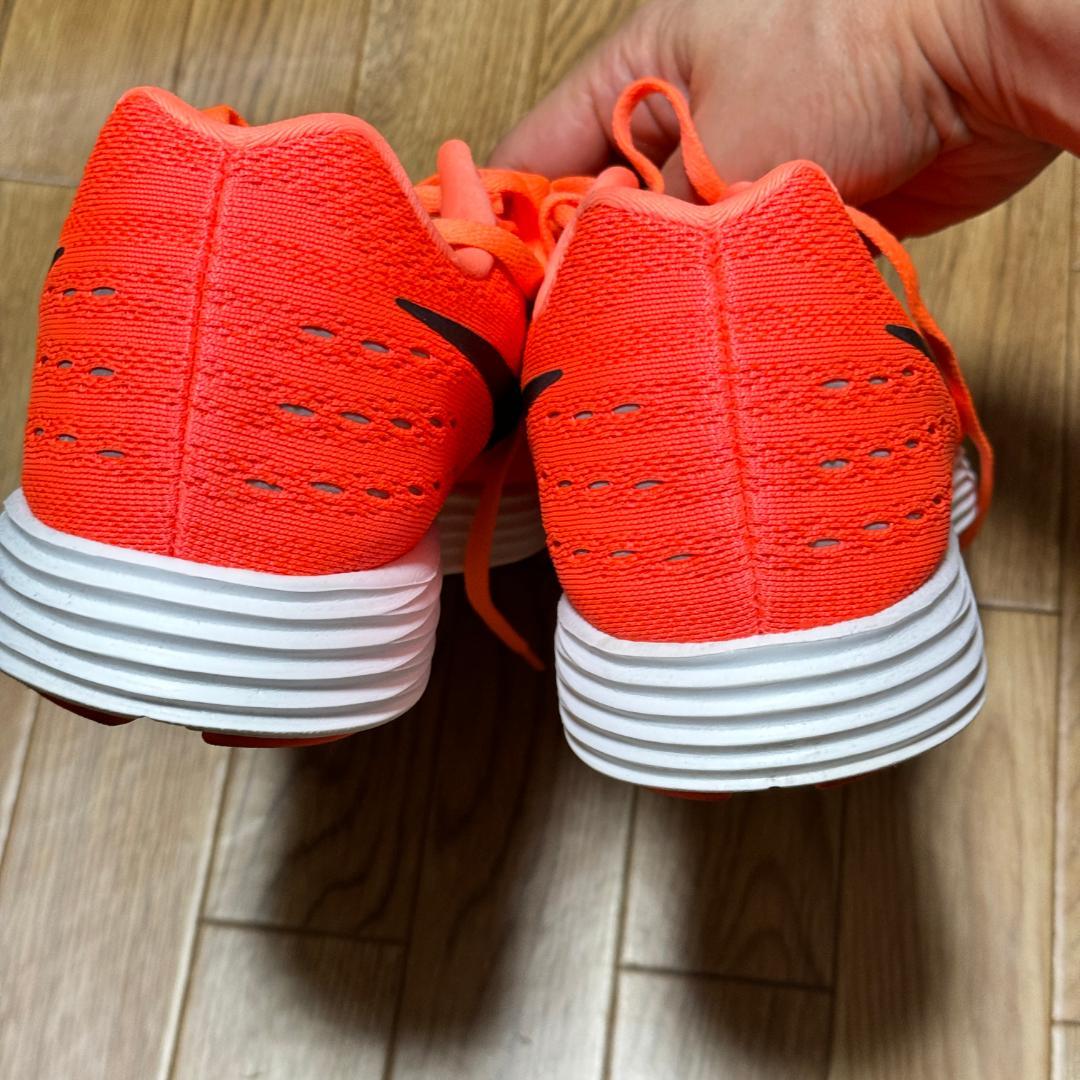 NIKE ランニングシューズ25センチ(赤) - メルカリ