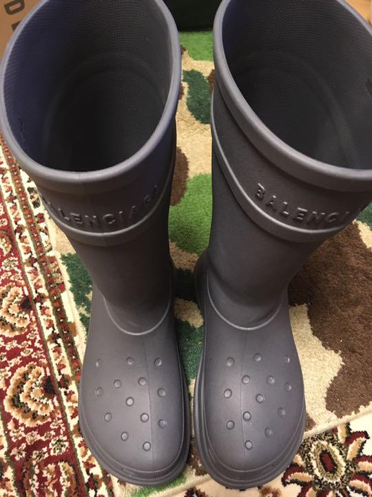 安い品質保証 BALENCIAGA CROCS BOOTS KANYE Ye着用モデル oZHFS-m27510911702 本物保証定番