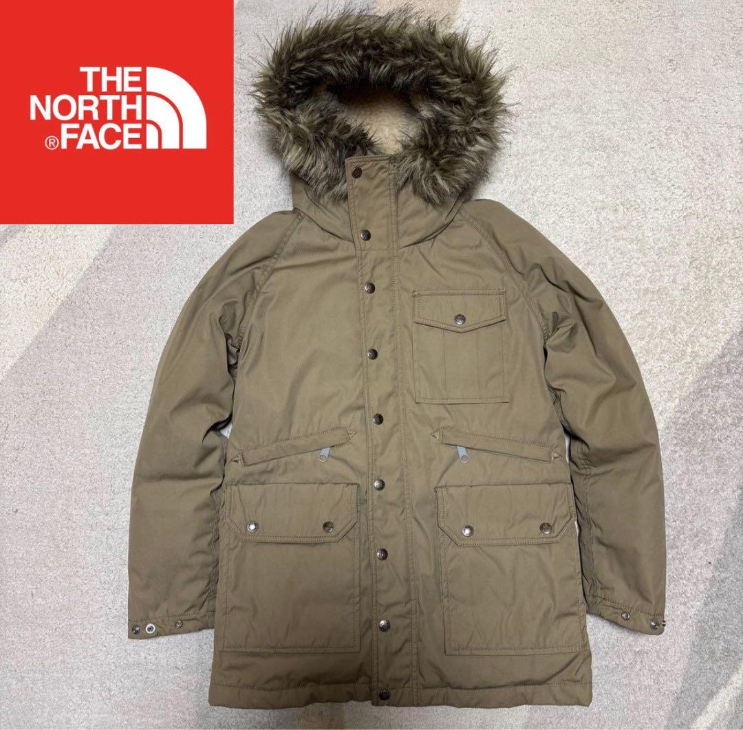 THE NORTH FACE ノースフェイス ダウンジャケット フードS・THE NORTH FACE PURPLE LABEL