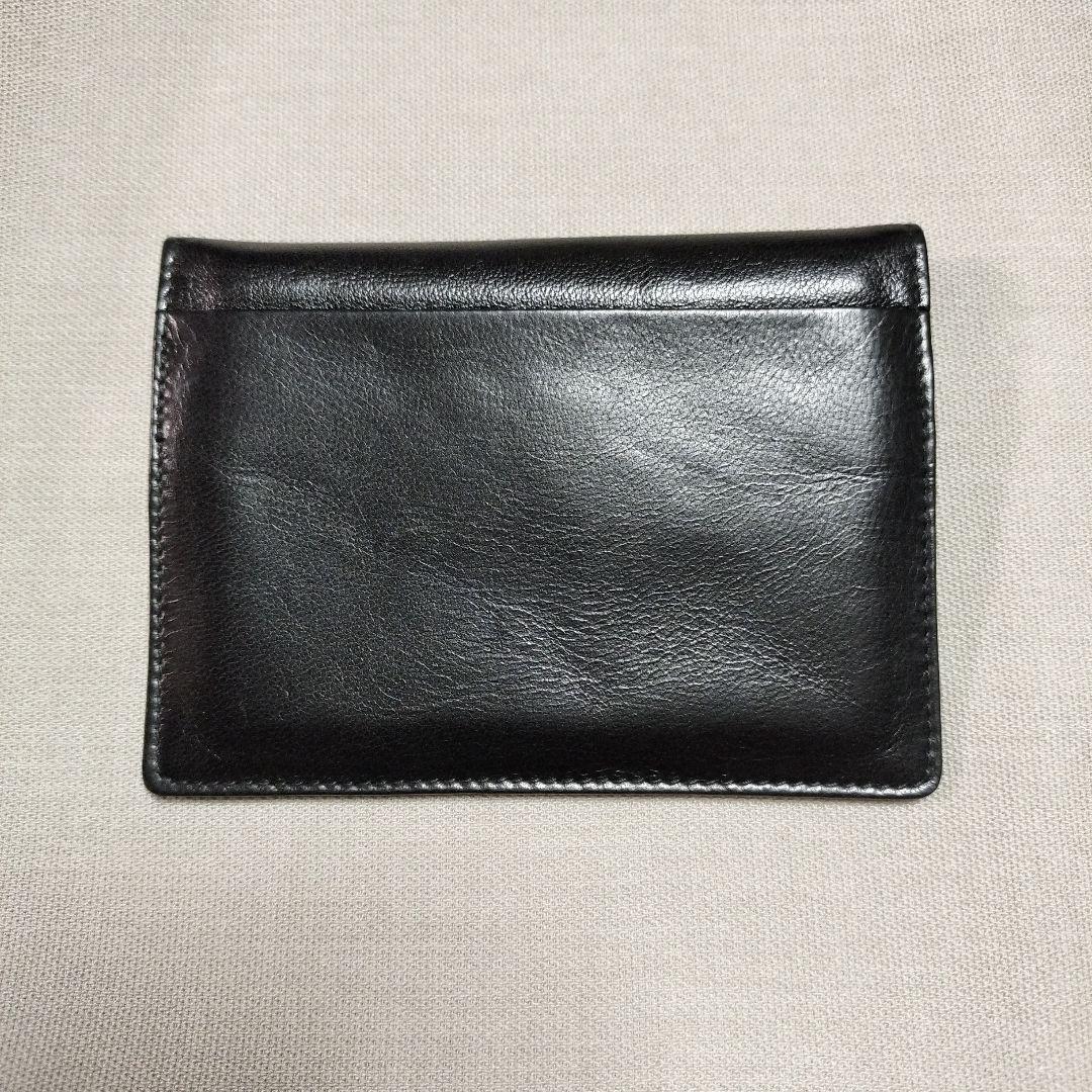 Christian Dior 黒 レザー 名刺入れ Christian Dior ブラックレザー 名刺入れ レトロ - メルカリ