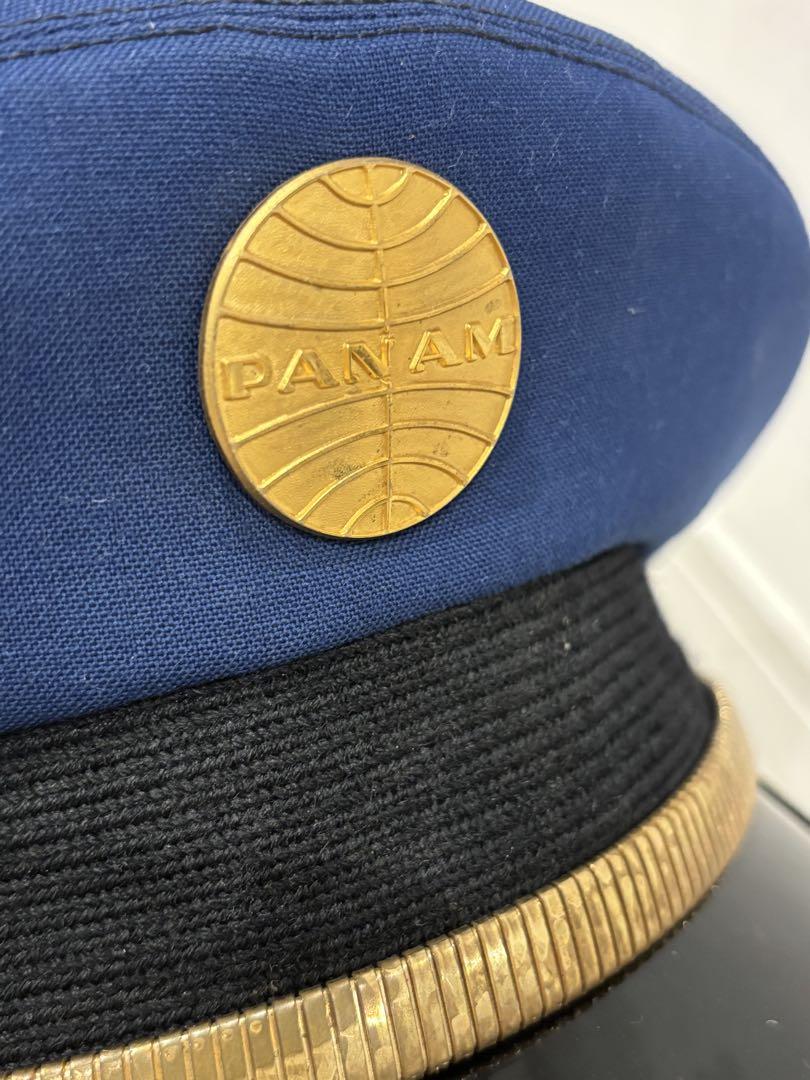 PAN AM パンナム ヴィンテージ 当時の地上職員のキャップ