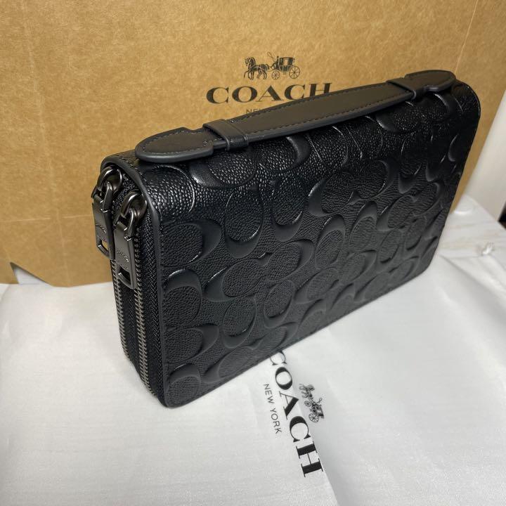 COACH ダブルジップ 財布 長財布 コーチ