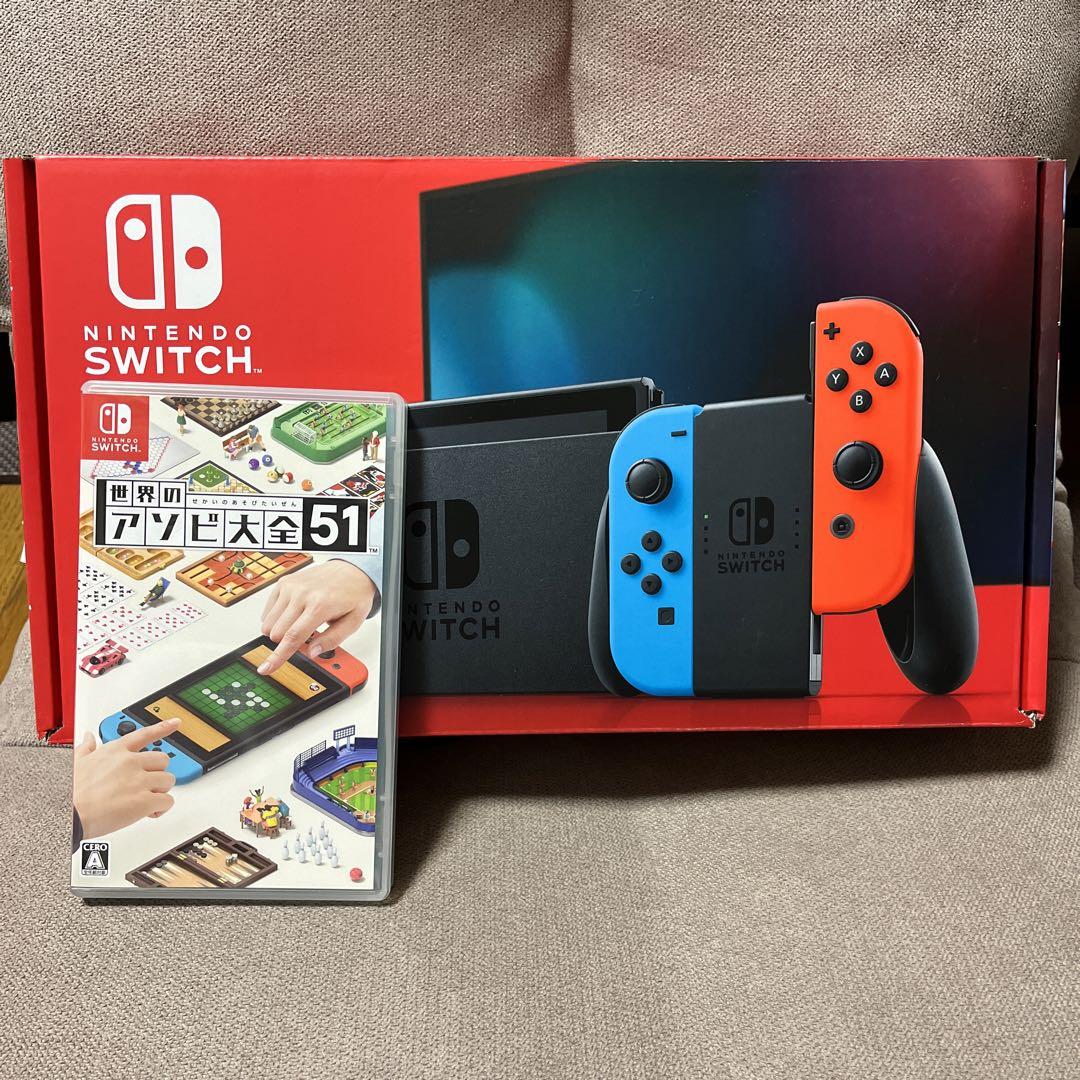 Nintendo Switch 本体セット （あそび大全付き）