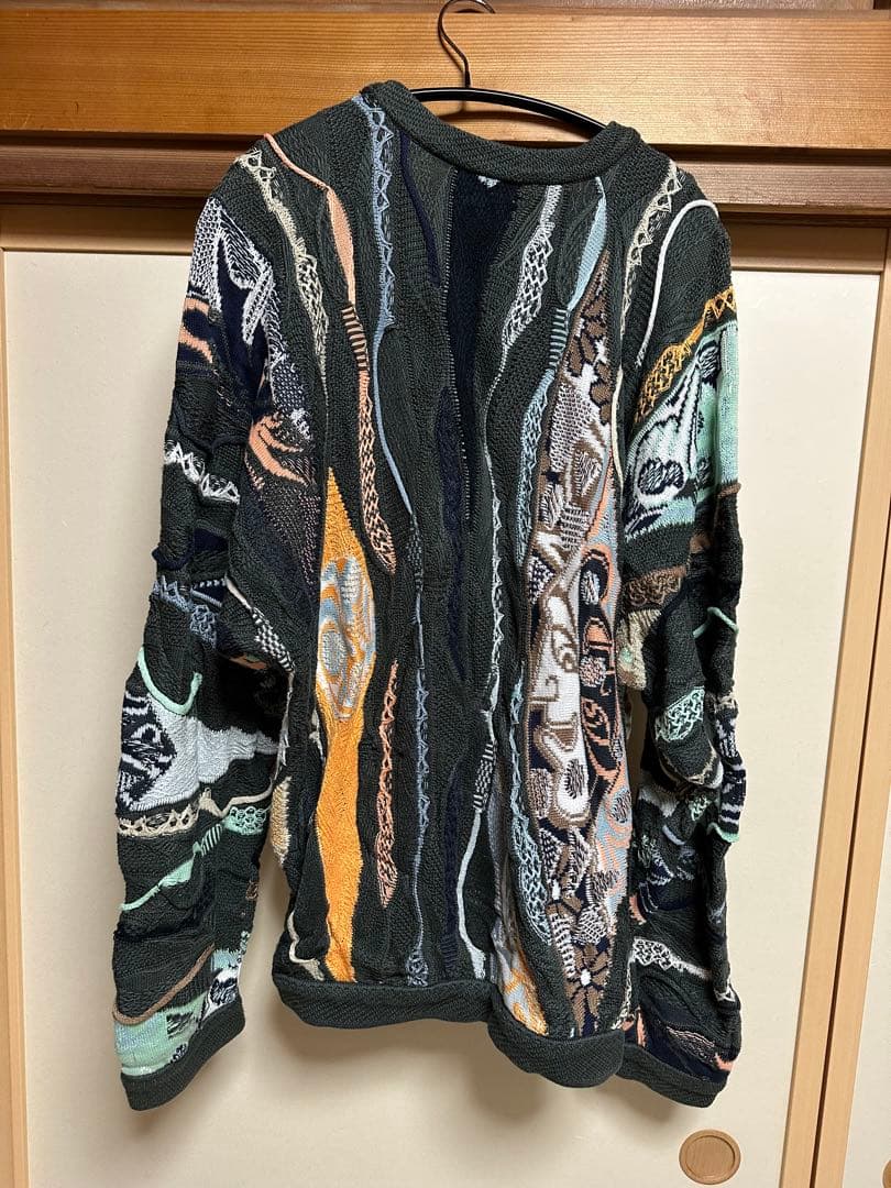 COOGI XL ニットセーター 多色使い COOGI XL ニットセーター 多色使い