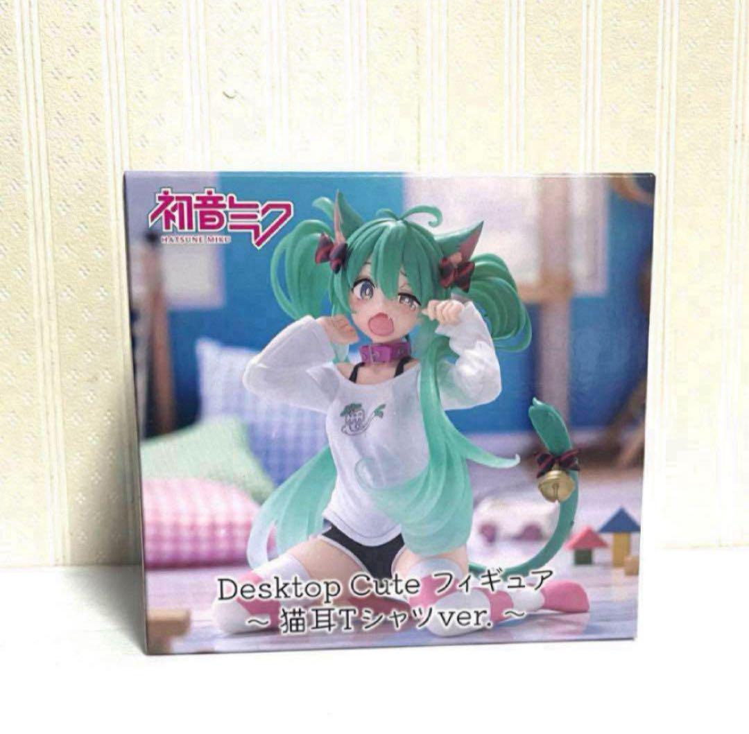 初音ミク Desktop Cute 猫耳Tシャツver. フィギュア - メルカリ