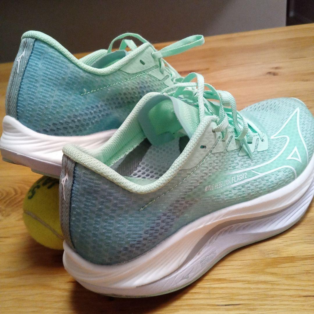 Mizuno WAVE REBELLION FLASH２ ミントグリーン