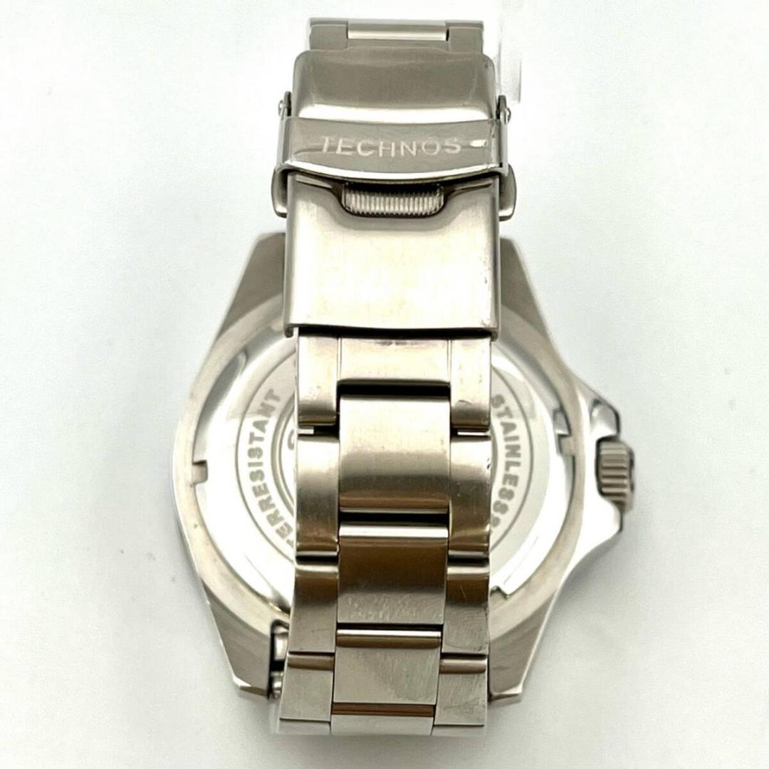 時計 TECHNOS SKY MASTER T9598 QUARTZ Technos Sky Master T9598 Men's Quartz Diver Watch Blue Dial