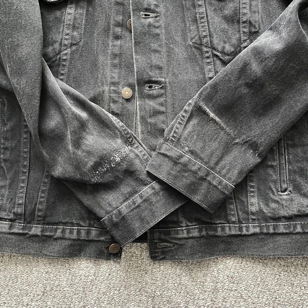 used】Levi's 70507-4159 ブラックデニムジャケット ジャケット