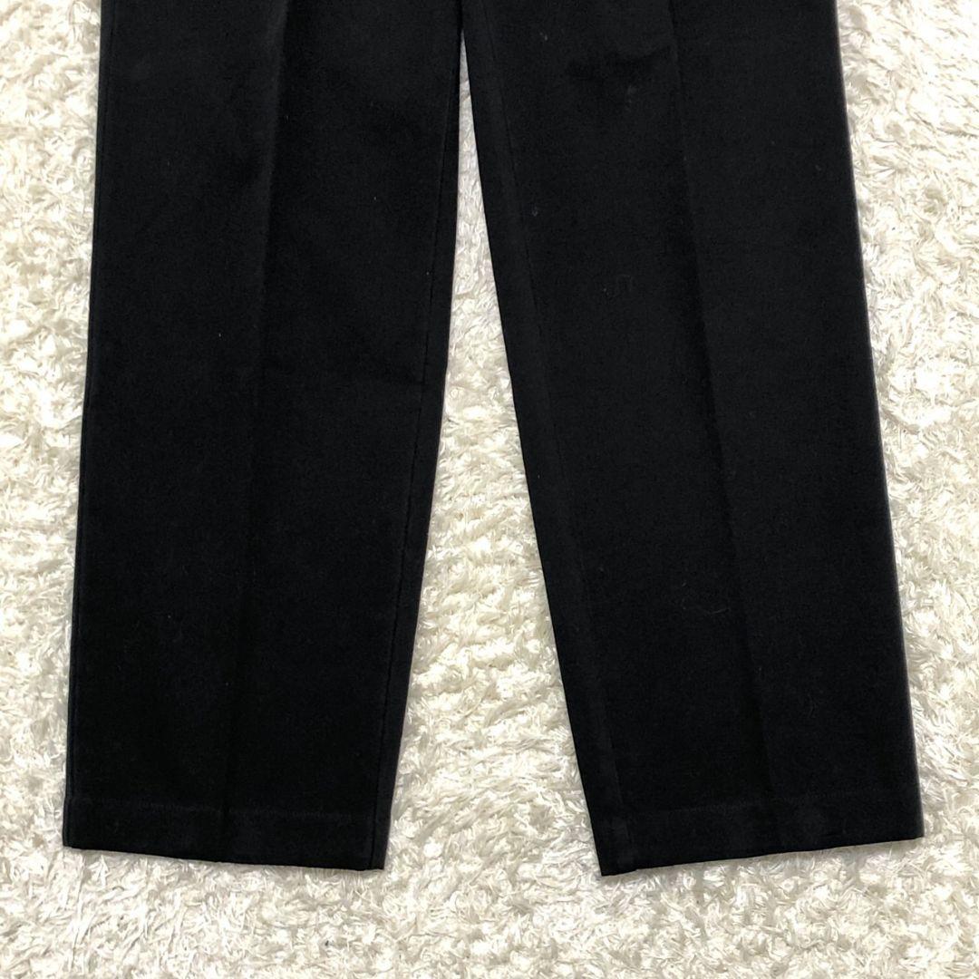 美品✨ポロバイラルフローレン 黒 ロゴタグ コットン チノパン ズボン 30