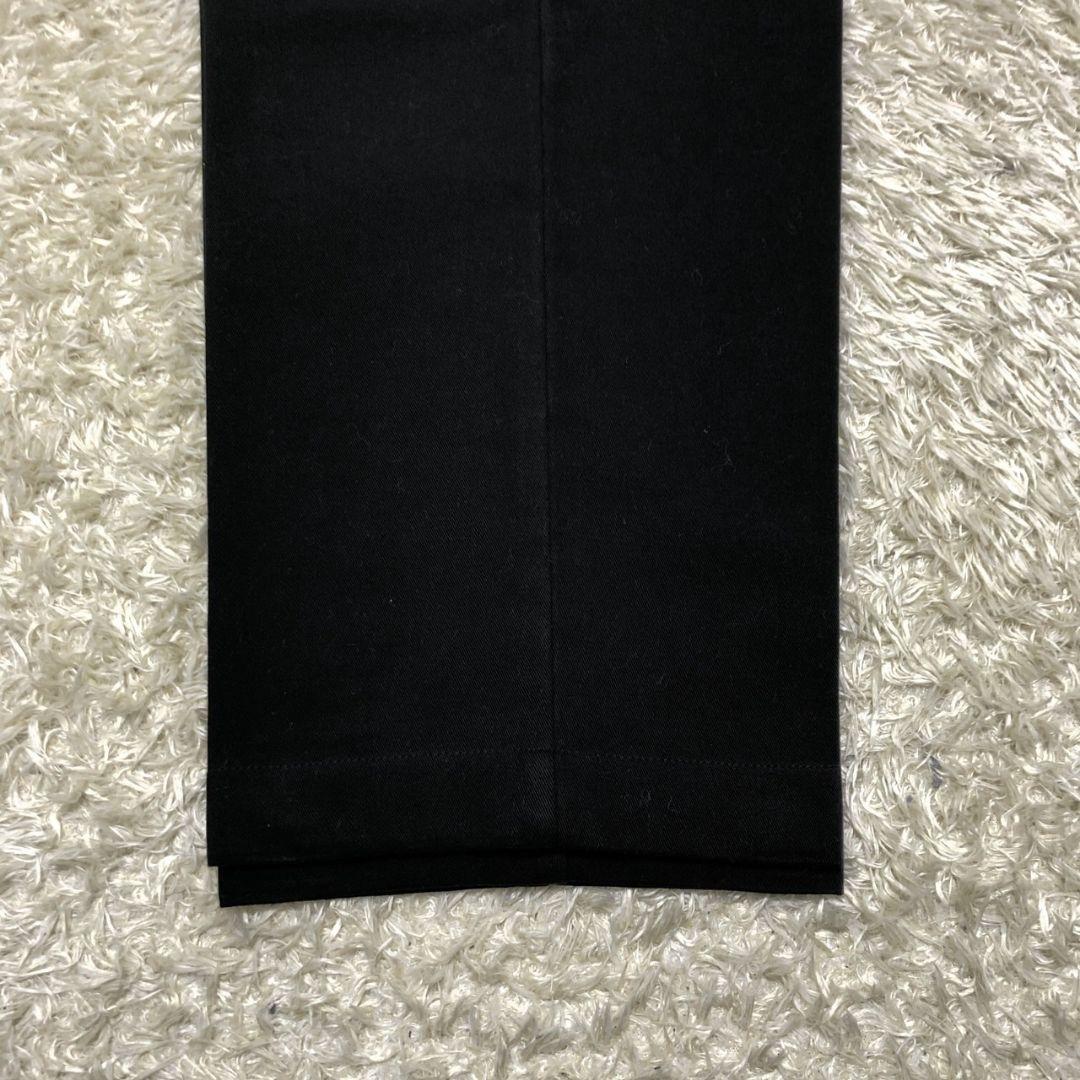 美品✨ポロバイラルフローレン 黒 ロゴタグ コットン チノパン ズボン 30