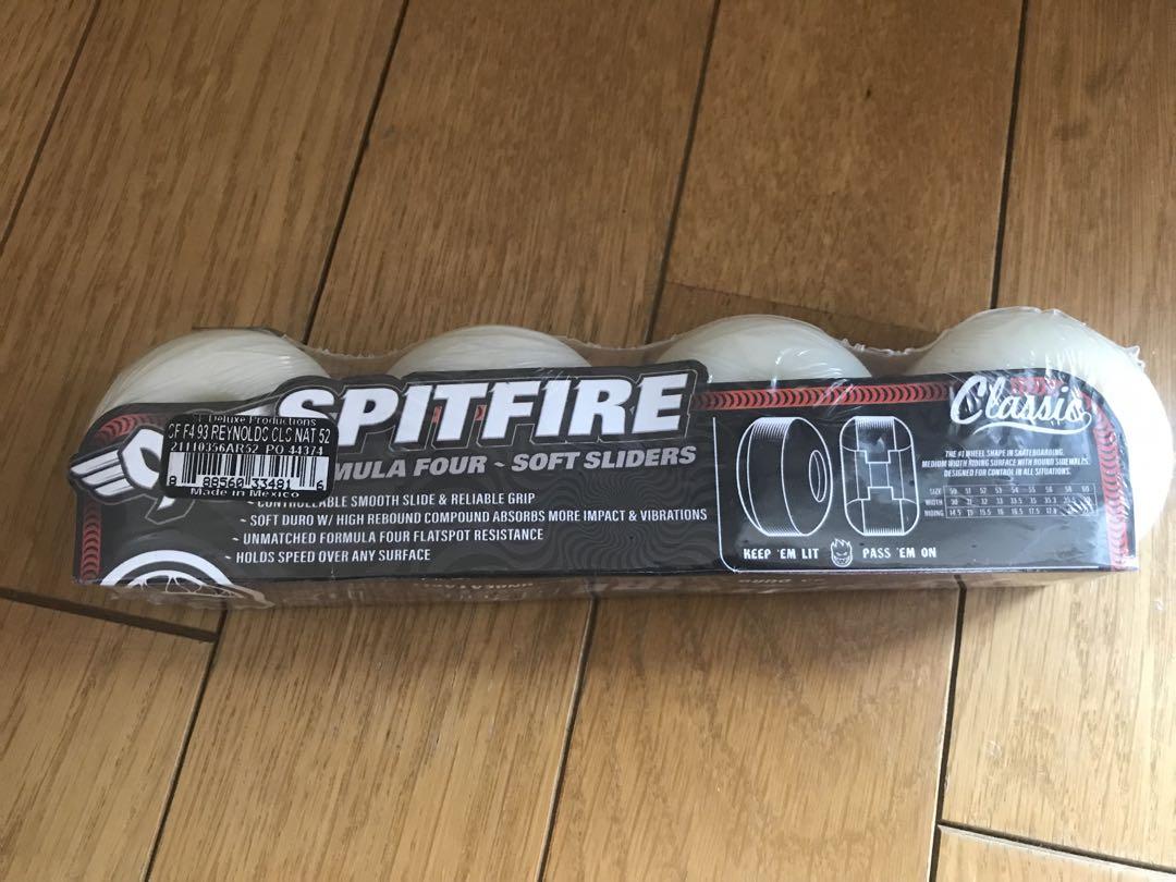 SPITFIRE ウィール F4 93D REYNOLDS CLASSIC 52