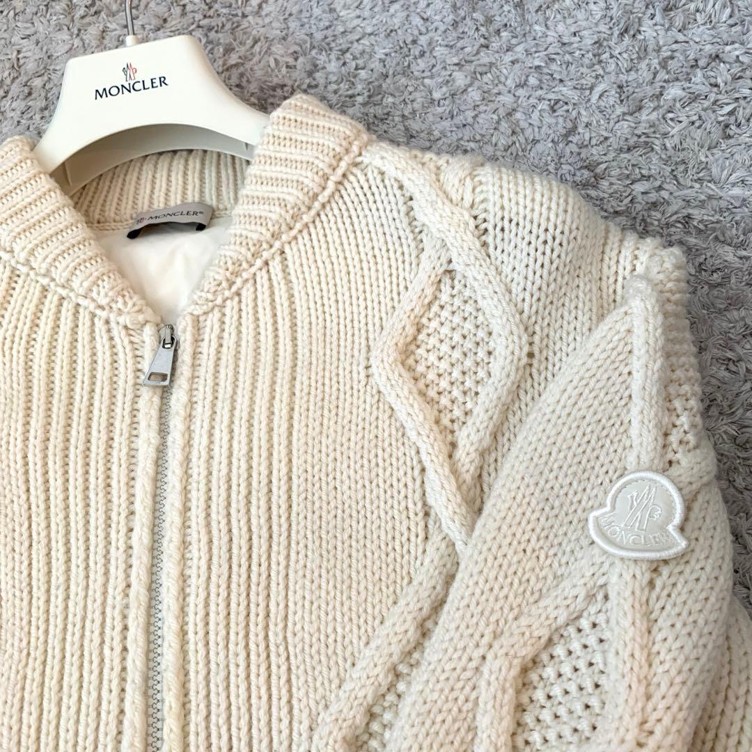 《美品》モンクレール ダウンカーディガン