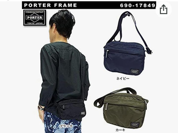 しています● 新品未使用 FRAMEミニショルダーバッグ nB1Ev-m27530999032 PORTER いをかけた