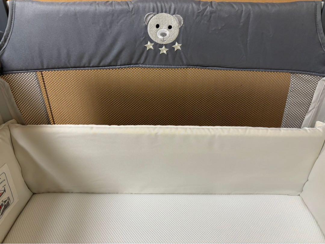 Aprica　アップリカ　ココネルエアーAB グレーベア　ベビーベッド