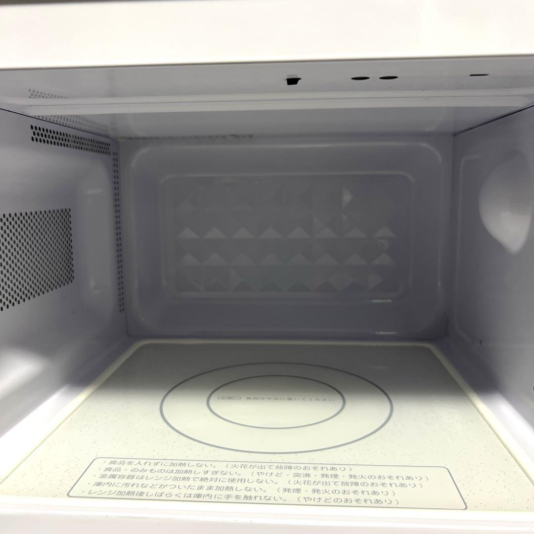 you　美品電子レンジ　フラットタイプ　一人暮らし　シンプル